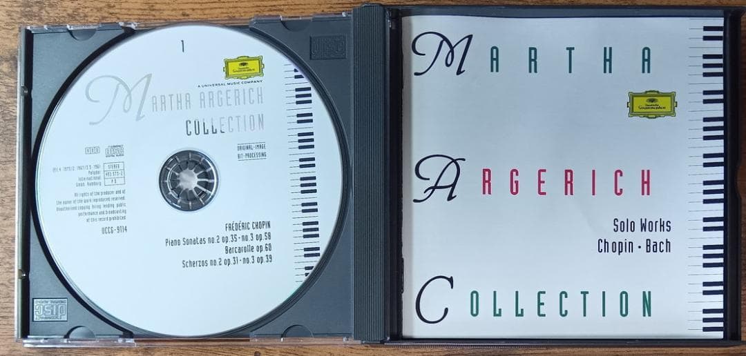 アルゲリッチ ショパン＆バッハ ピアノ曲集 3CD - メルカリ