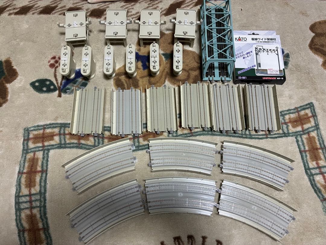 KATO 複線レールセット Amazon | カトー(KATO) Nゲージ V11 複線線路セット 20-870 鉄道模型