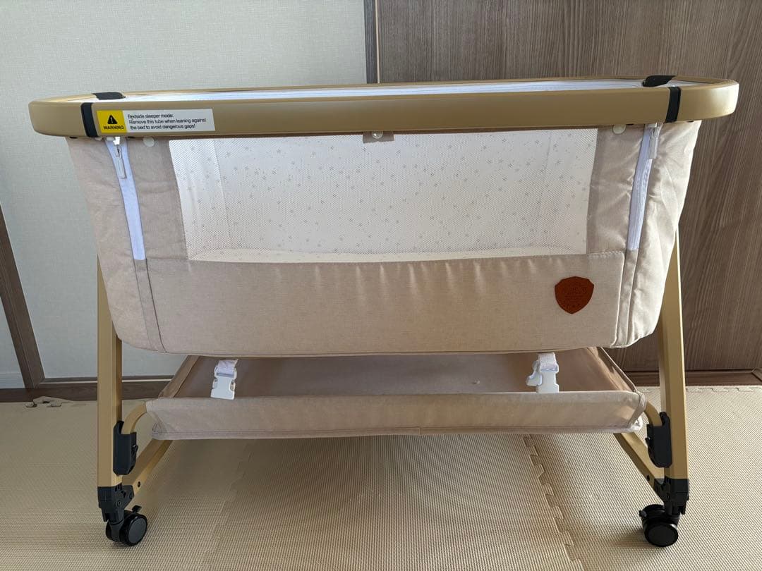 hzdmj ベビーベッド　美品　ベージュ HZDMJ ベビーベッド ベージュ （ ベビー用品）の買取価格 （ID:770855