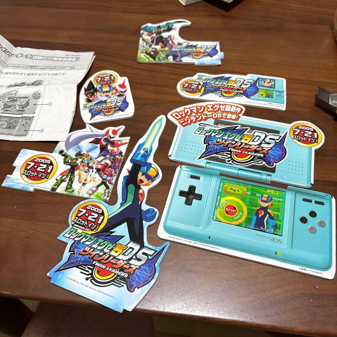 ロックマン　エグゼ5 店頭　販促　発泡ポップ　非売品　 カットアウト ロックマン エグゼ5 店頭 販促 発泡ポップ 非売品 カットアウト - メルカリ