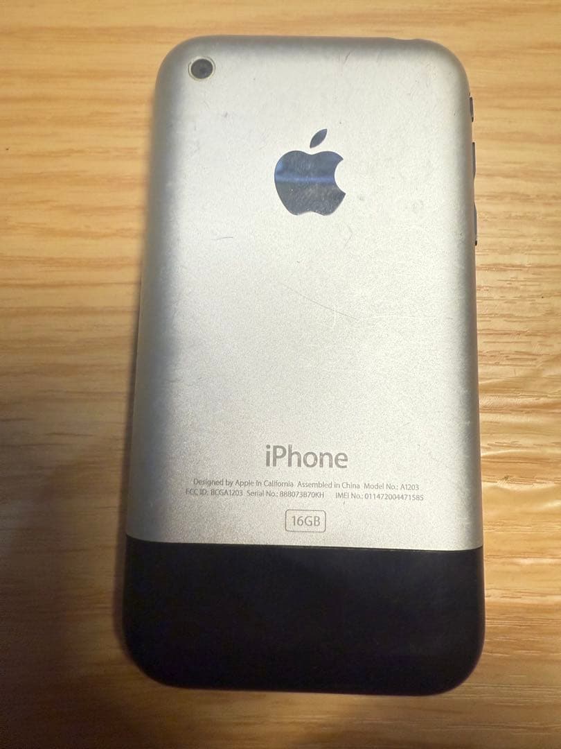 iPhone 2G 日本未発売 16GB 初代iPhone 第1世代 A1203 - メルカリ