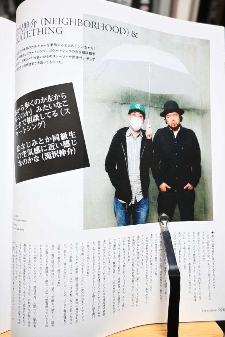 EYESCREAM アイスクリーム スケシン スケートシング 2012年5月美品