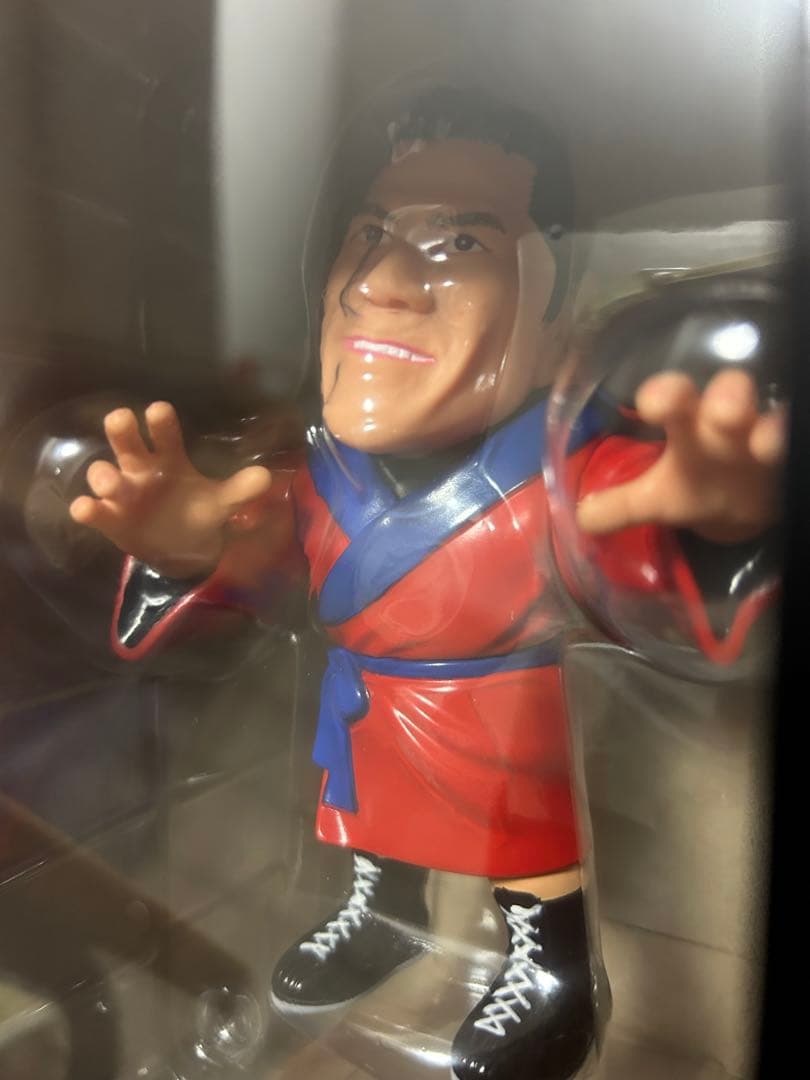 16dソフビコレクション☆ アントニオ猪木 赤ガウンVer