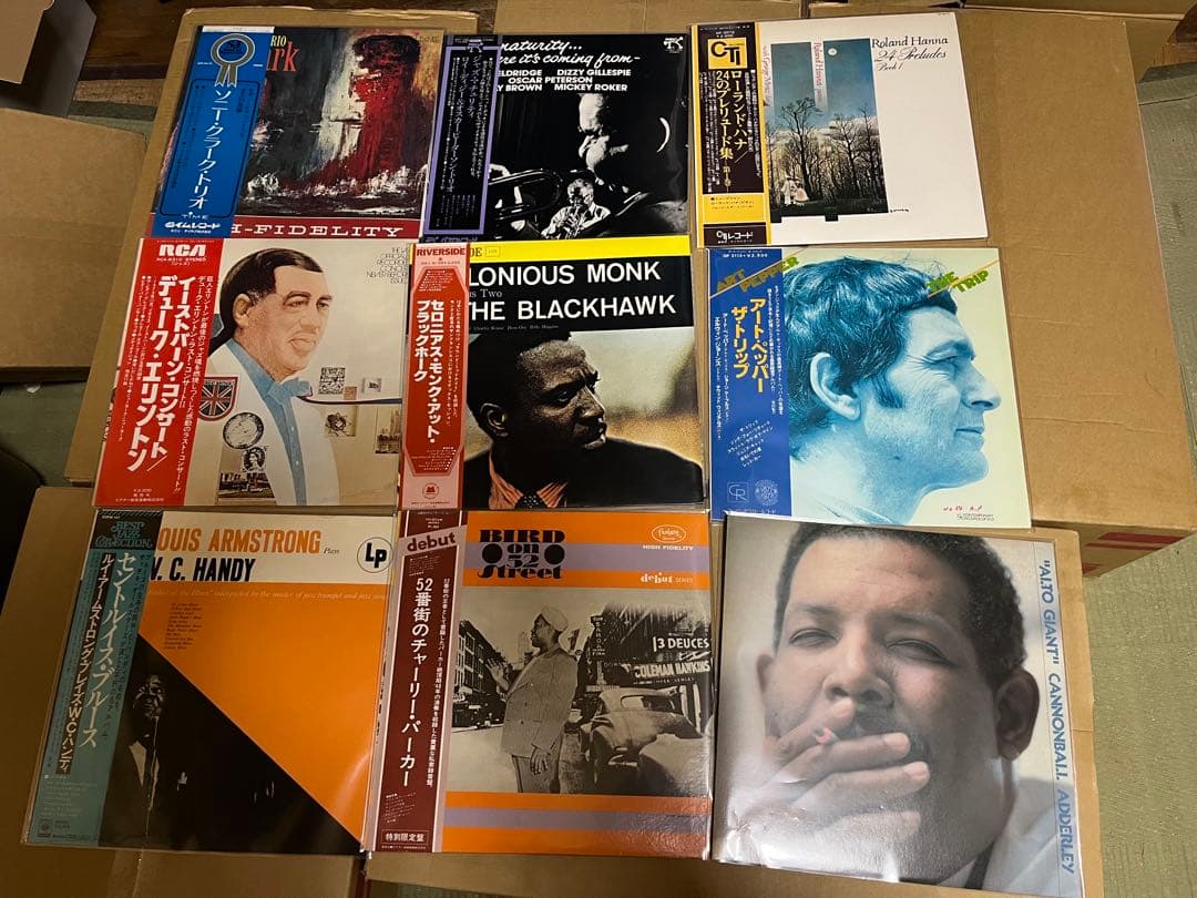 jazz LP まとめ売り　9枚セット　ジャズ　名盤　帯付き HMV record shop 渋谷10周年記念～ジャズ名盤6作品が帯付きLP復刻|ジャズ