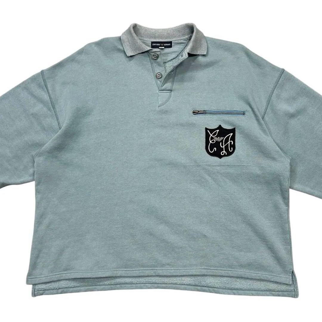 良品90's Vintage EMPORIO ARMANIスウェットプルオーバー - メルカリ