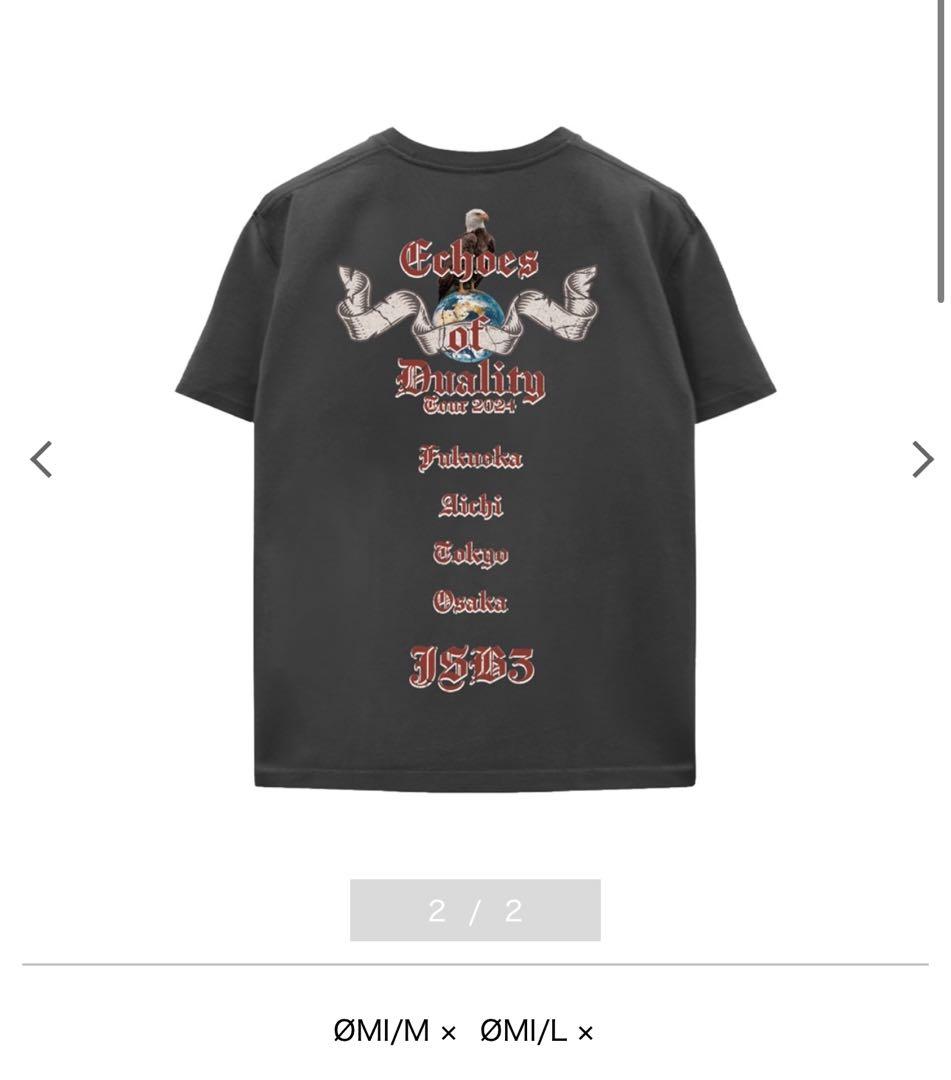 三代目 登坂広臣 ECHOES of DUALITY レプリカ Tシャツ - メルカリ