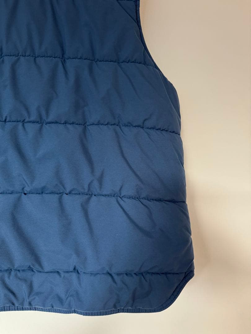 【美品】80's エルエルビーン L.L.Bean 中綿ベスト L ネイビー