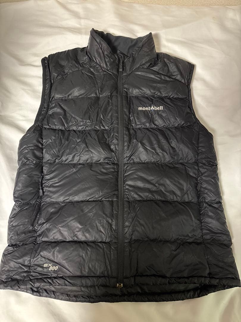 □mont-bell□ライトアルパインダウン ベスト ブラック サイズM - メルカリ