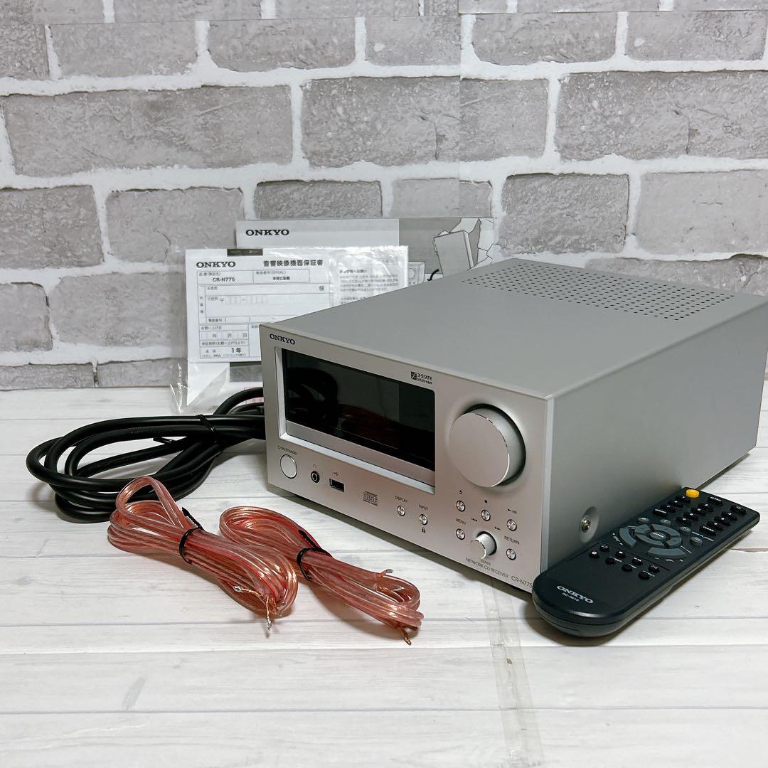 ONKYO ネットワークCDレシーバー ハイレゾ対応 CR-N775(S)
