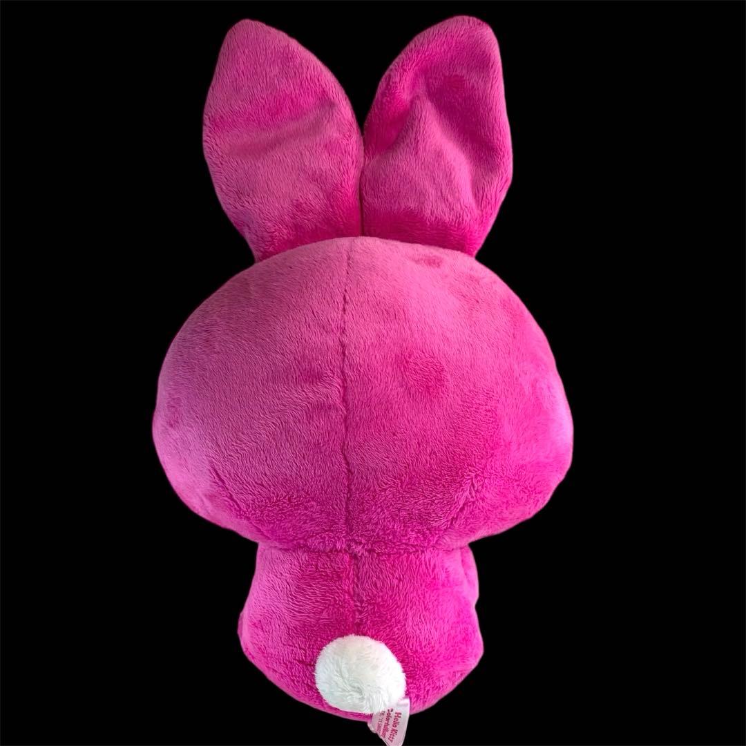 平成レトロ】 ハローキティ カラフルバニー 2L スイーツ BIGぬいぐるみ