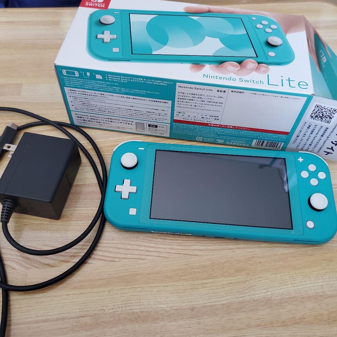 Nintendo Switch Lite ターコイズ 64GBmicroSD付き Amazon.com: Nintendo Switch Lite - Turquoise : Video Games