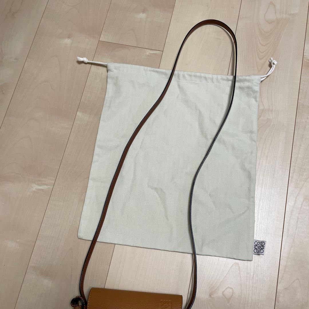 ロエベ LOEWE ゲート ミニ ショルダーバッグ ブラウン 保存袋つき