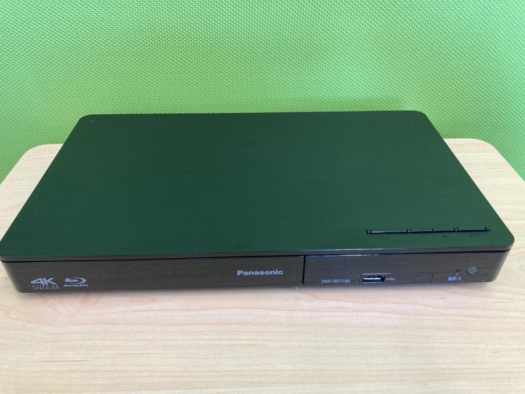 Panasonic Blu-ray プレイヤー　DMP-BDT180-K Panasonic Blu-ray Disc Player 4K DMP-BDT180-K 100V w/Tracking# New