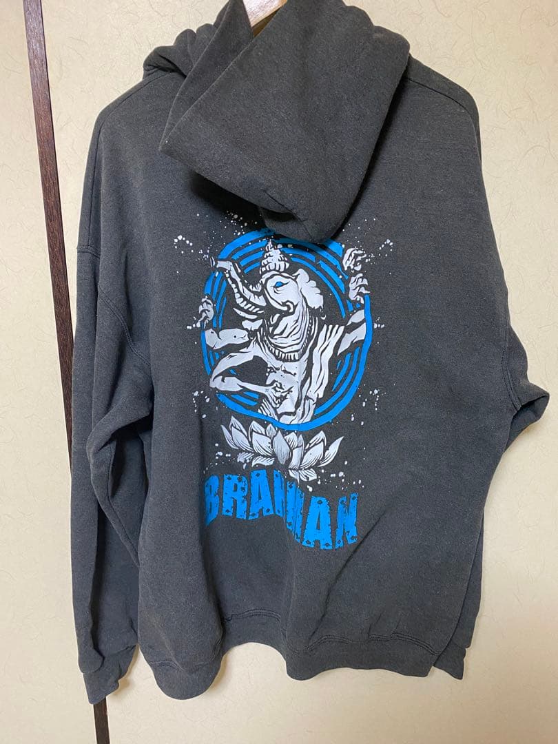 激レア】入手困難、BRAHMAN の20年以上前のバンドグッズ パーカー XL