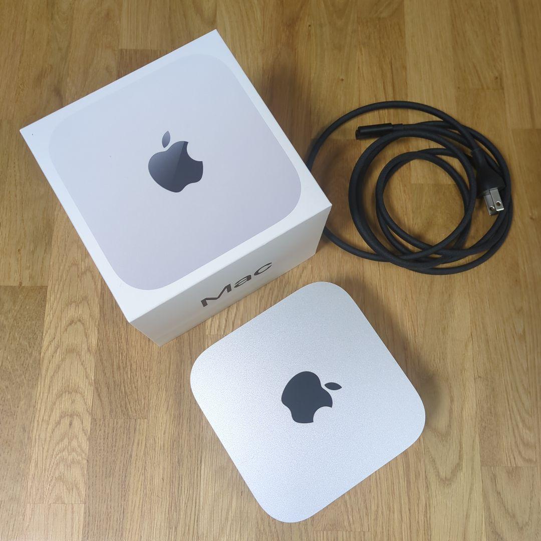 Mac mini M4 メモリ16GB SSD 256GB ほぼ未使用 Macmini M4 10CPU10GPU 16GB 256GB SSD シルバー MU9D3J/A ［モニター