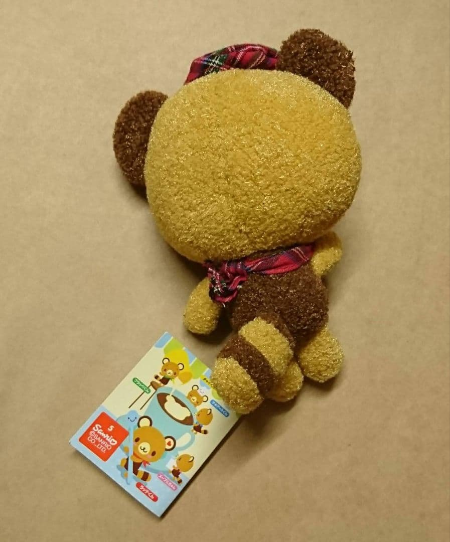 てのりくま チェックキャップ ぬいぐるみ サンリオ - メルカリ