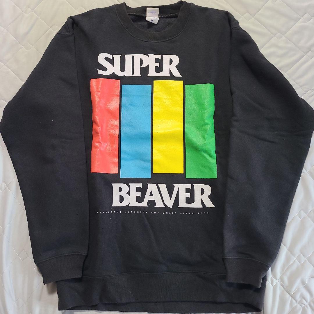 SUPER BEAVER Newlogoトレーナー 黒XL SB オリジナルスウェット - SUPER BEAVER TOUR OFFICIAL GOODS