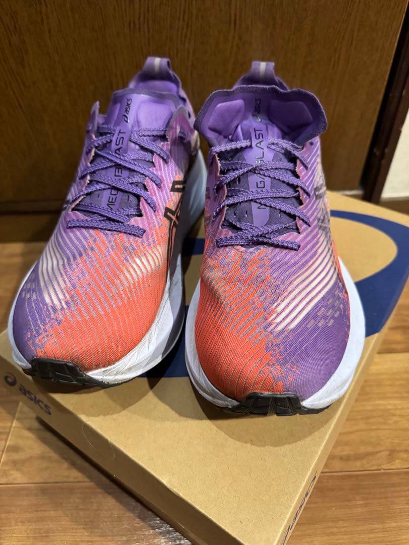 ASICS megablast 25.5cm アシックス メガブラスト 江戸紫