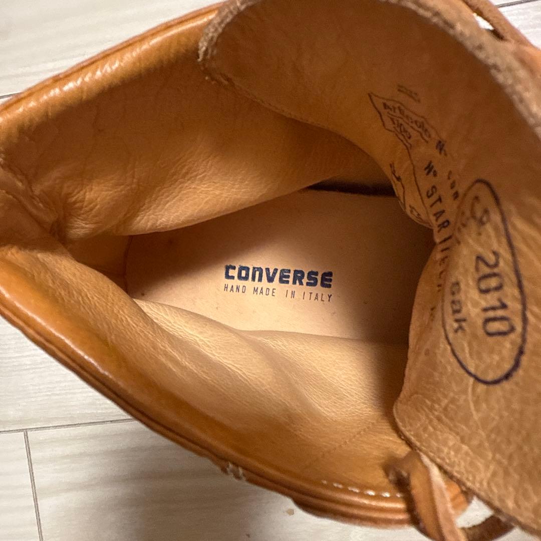 CONVERSE x SAK ダブルネームレザー