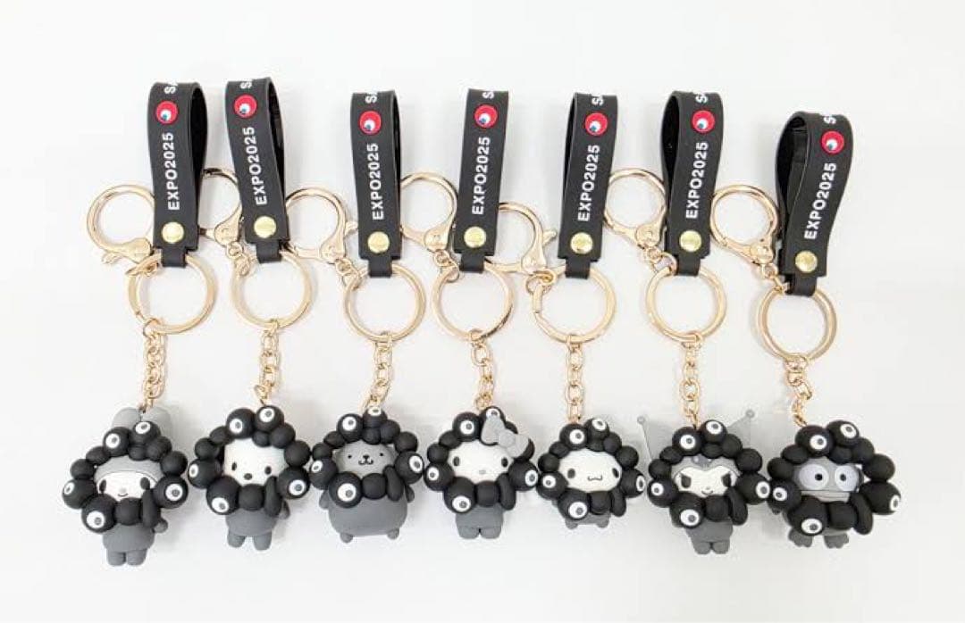 コンプリートセット】万博限定 サンリオ 黒ミャクミャク なりきり