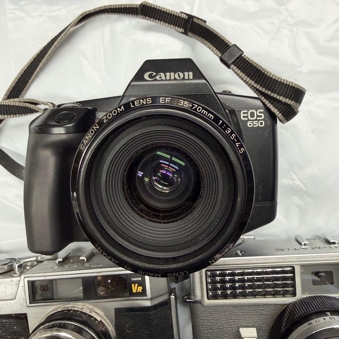 一眼レフフィルムカメラセット Canon MINOLTA KONICA - メルカリ