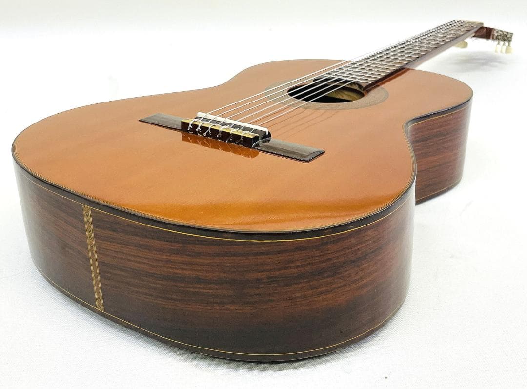 美品 杢目 当時物 ZEN-ON No.100 全音 ガットギター【整備品】 - メルカリ