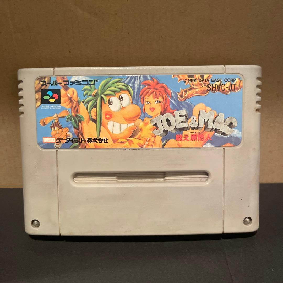 ジョー&マック 戦え原始人 スーパーファミコン - メルカリ
