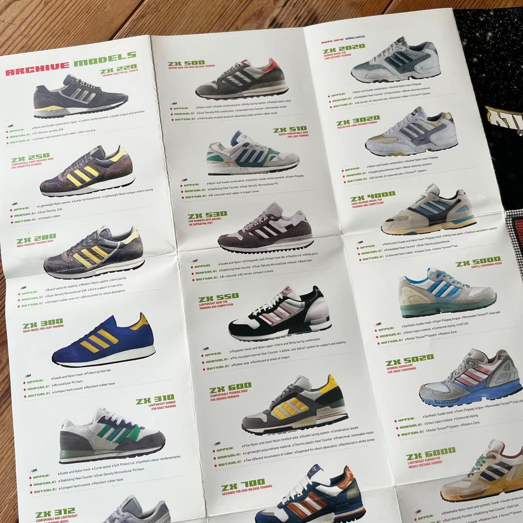 adidas ZX ZX FAMILY ポスター A2 ヴィンテージ - メルカリ