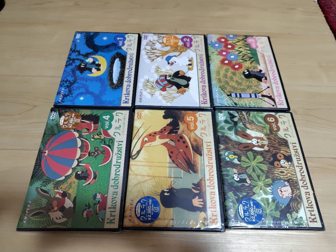 Kritova クルテク　DVD vol.2,4,5,6 セット