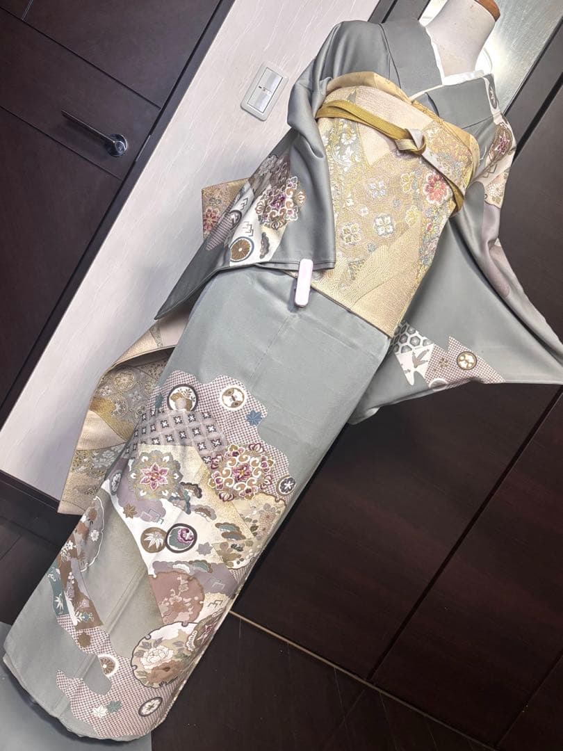 帝王紫 訪問着 フルセット 入学式 卒業式 お宮参り - メルカリ