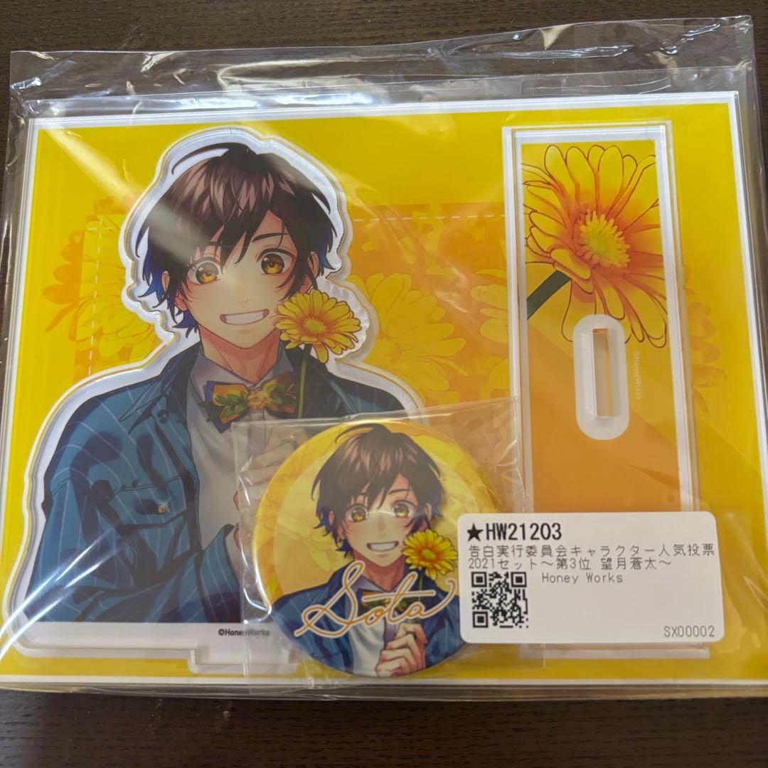 望月蒼太 HoneyWorks 人気投票 2021 アクスタ 缶バッジ - メルカリ