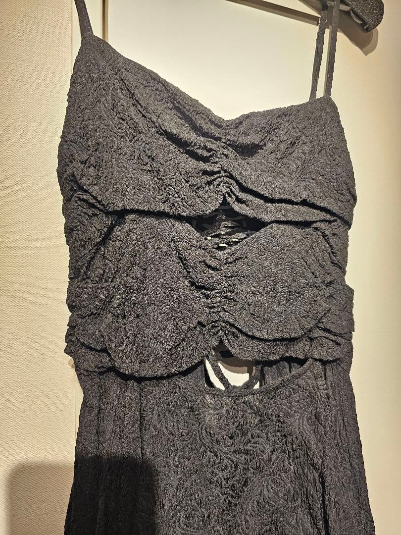 フェティコ BOTANICAL JACQUARD CUTOUT CAMITOP - メルカリ