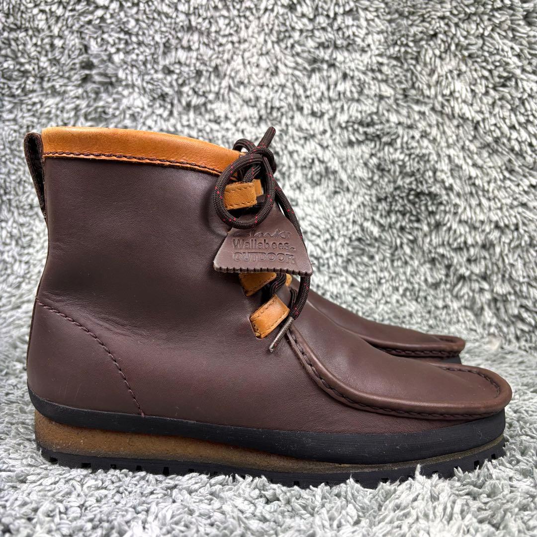 珍品 Clarks Wallabees OUTDOOR クラークスワラビーハイ - メルカリ