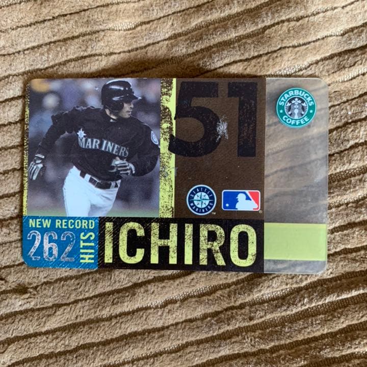 イチロー 限定スターバックスカード - メルカリ