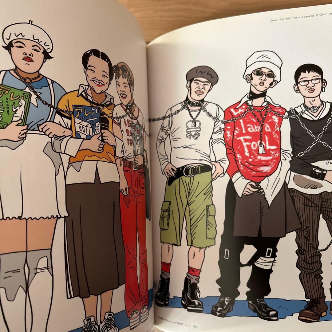 江口寿史 イラスト集 初版 帯付 チラシ付き - メルカリ