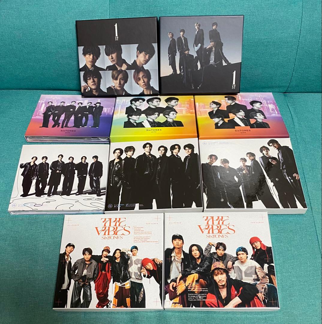 SixTONES歴代アルバムまとめ売り☆特典抜けなし - メルカリ
