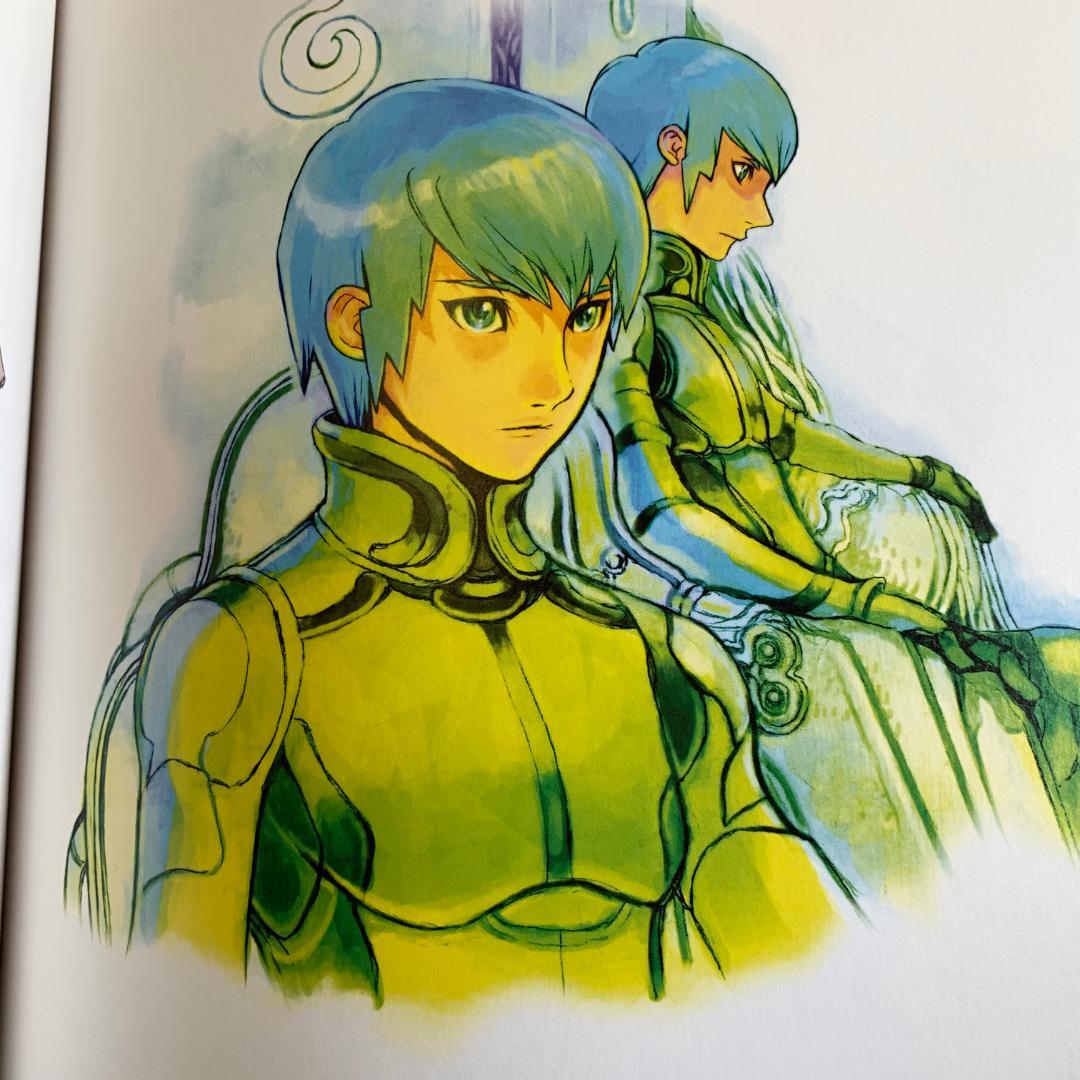 創聖のアクエリオン イラスト本 金田榮路 画集 ART WORKS | Beli pada