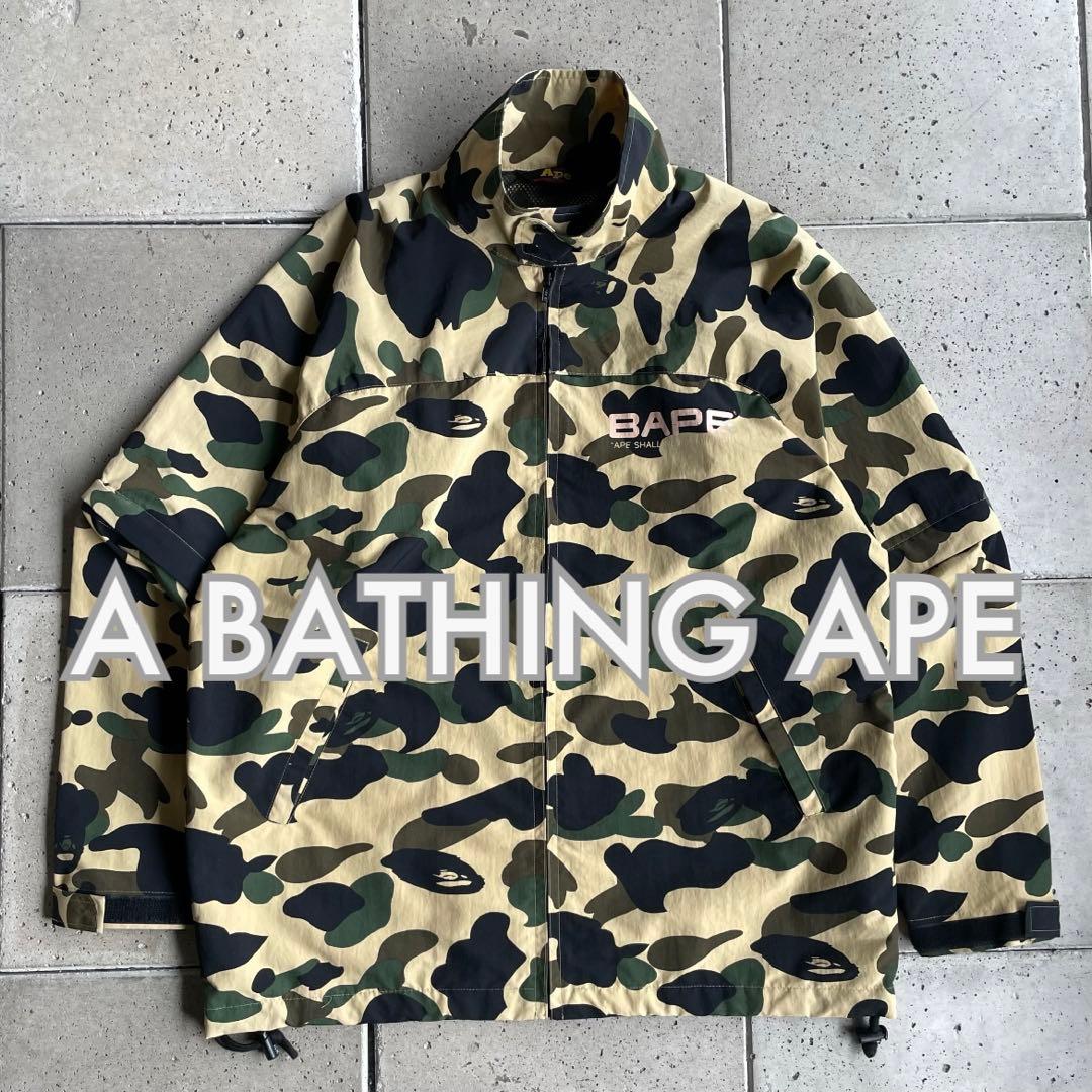 A BATHING APE エイプ カモフラージュ ジャケット NIGO