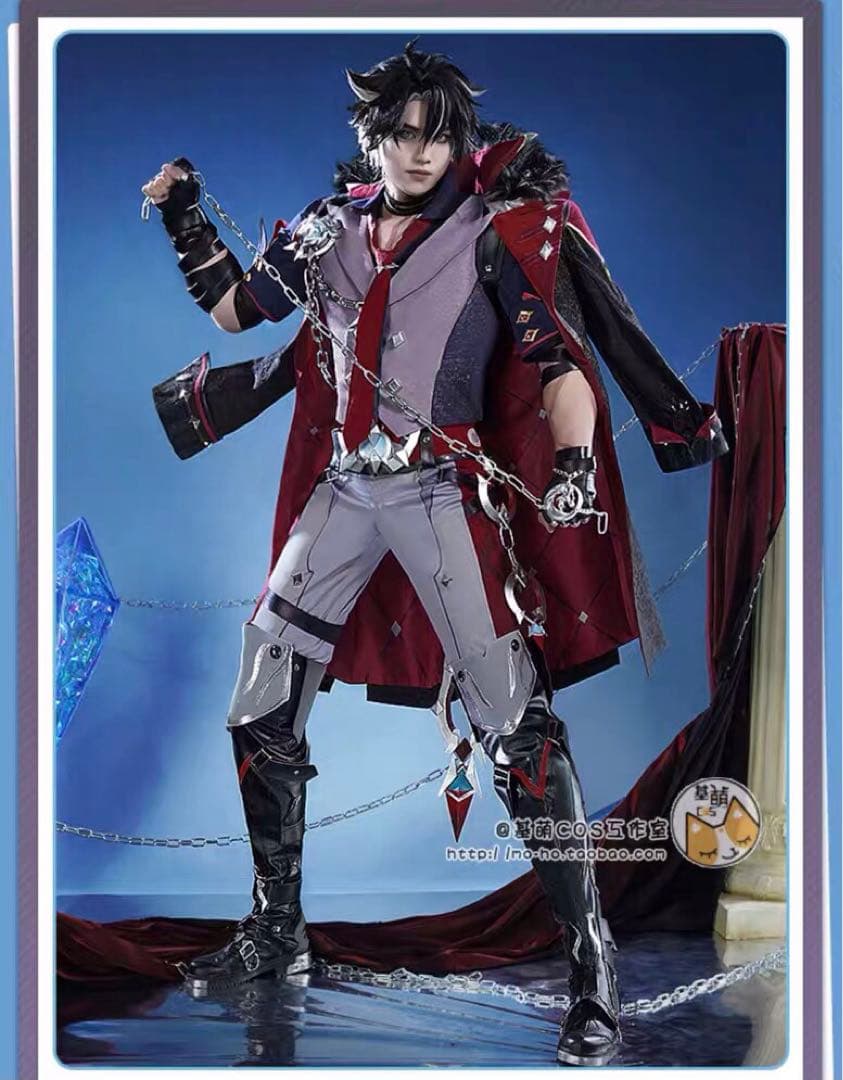 基萌 原神 リオセスリ コスプレ 衣装 高級※ウィッグ 靴追加可能 - メルカリ