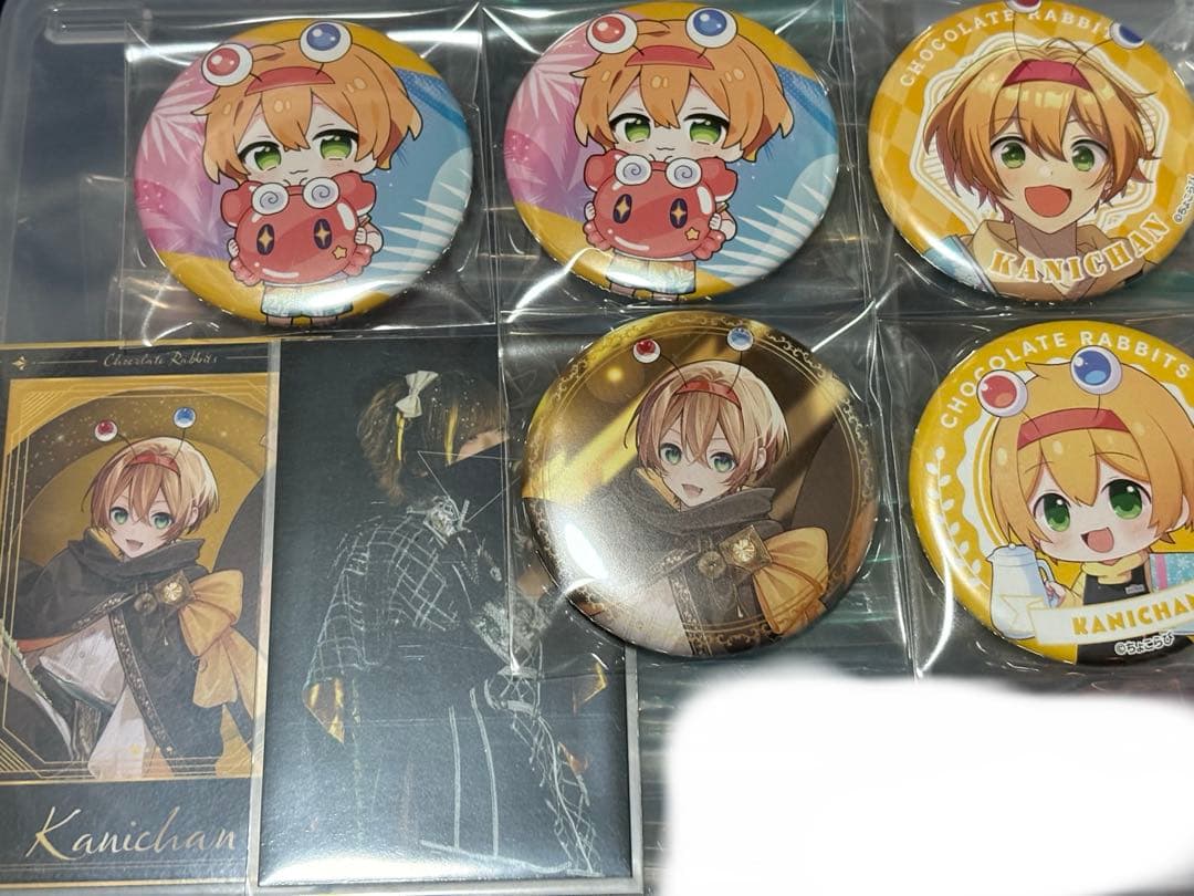 ちょこらび かにちゃん 缶バッジ フォトカード - メルカリ