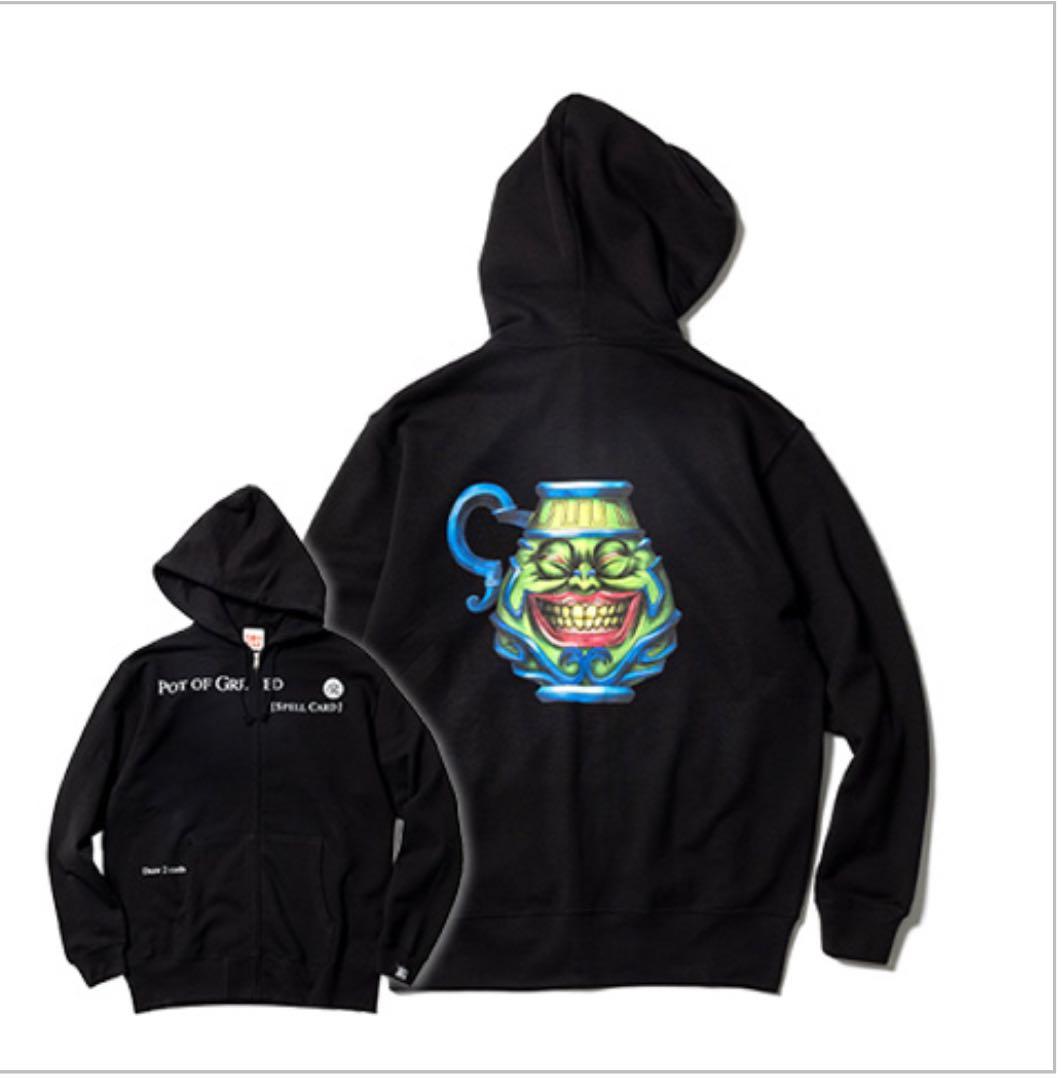 遊戯王 ニューロン マンガートビームス 強欲な壺 コラボパーカー 25