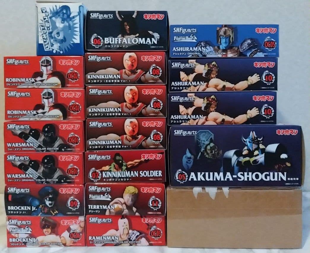BANDAI S.H.Figuarts キン肉マンシリーズ 18点(13種)