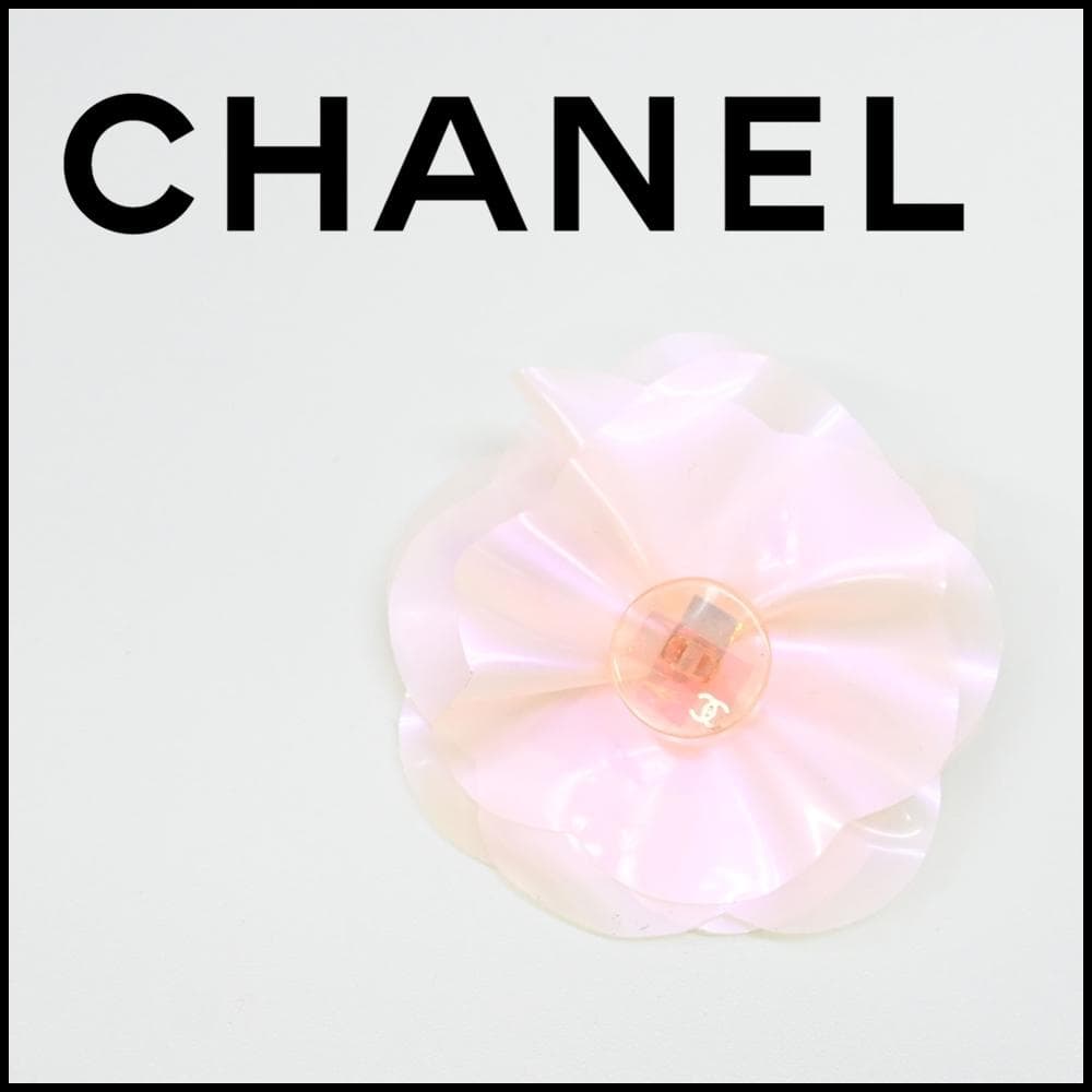 ■ 30344★年 CHANEL シャネル コサージュ カメリア ブローチ CHANEL（シャネル） カメリア コサージュ ブローチ ホワイト