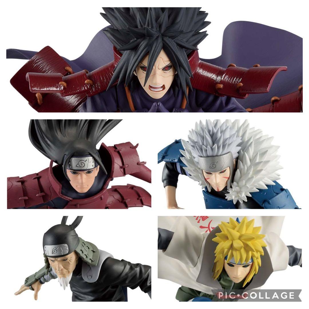 NARUTO 歴代火影 うちはマダラ フィギュア セット - メルカリ