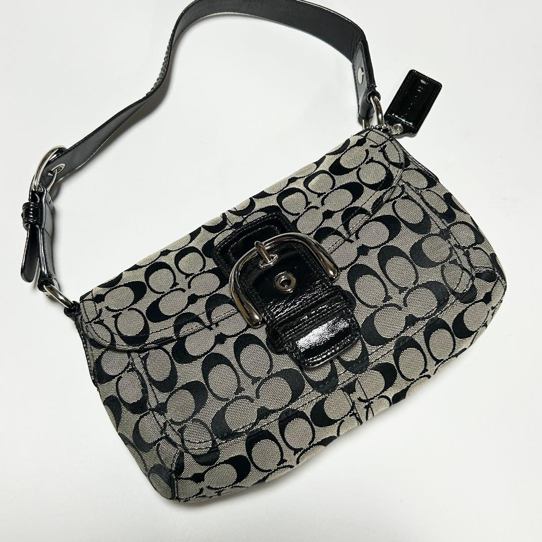 COACH コーチ SOHO ソーホー ワンショルダーバッグ シグネチャーy2k