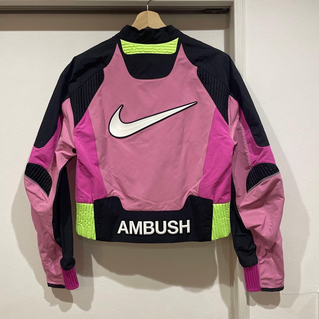 NIKE AMBUSH フロントロゴモータージャケット - メルカリ