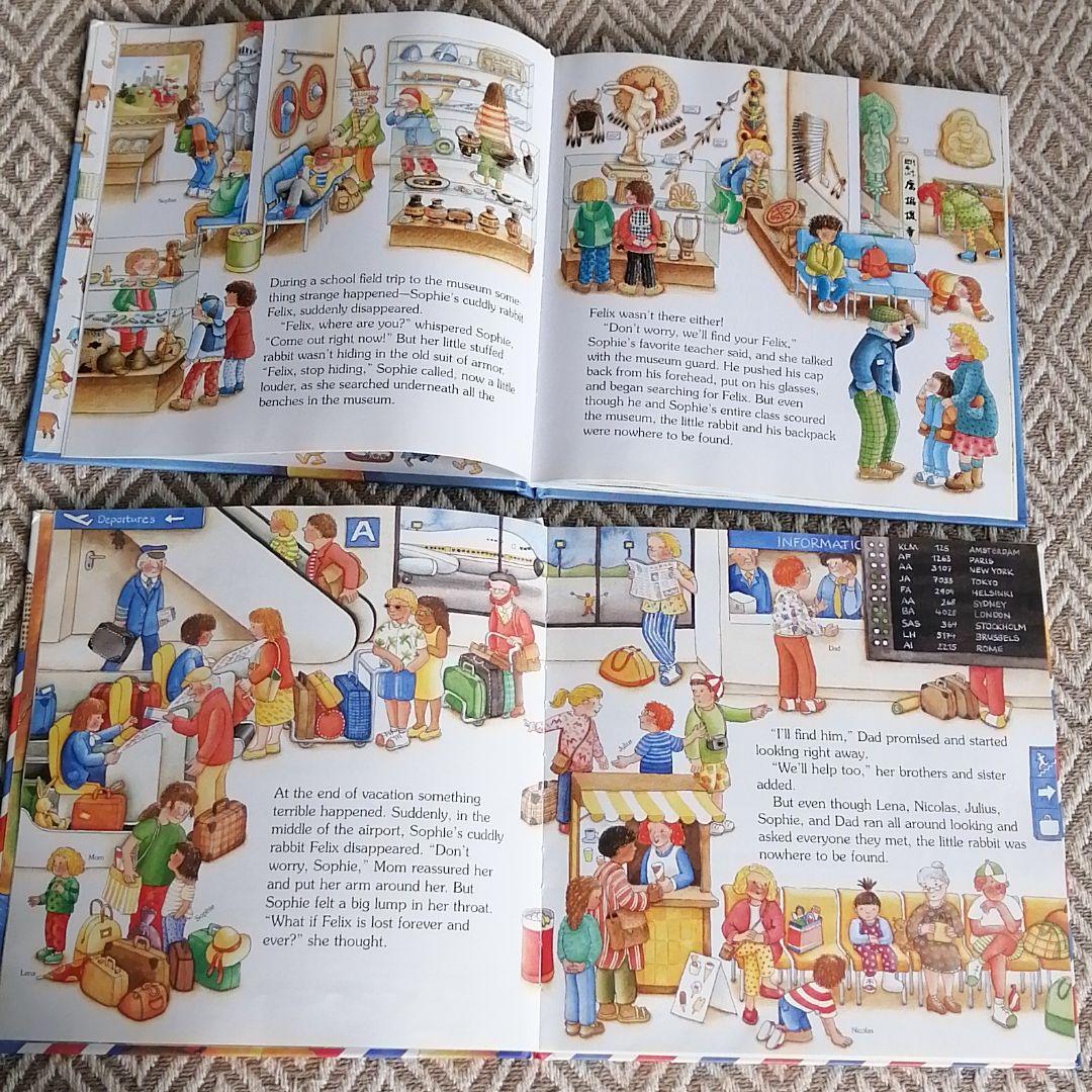 ふみ様専用！フェリックスの手紙 英語 Felix しかけ絵本 洋書 2冊