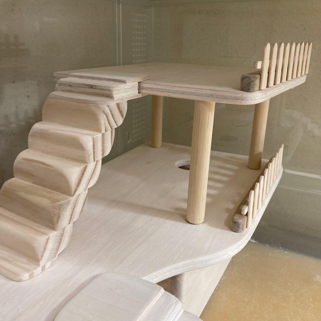 よし様確認用 ハムスター グラスハーモニー600用 ロフト巣箱 - メルカリ