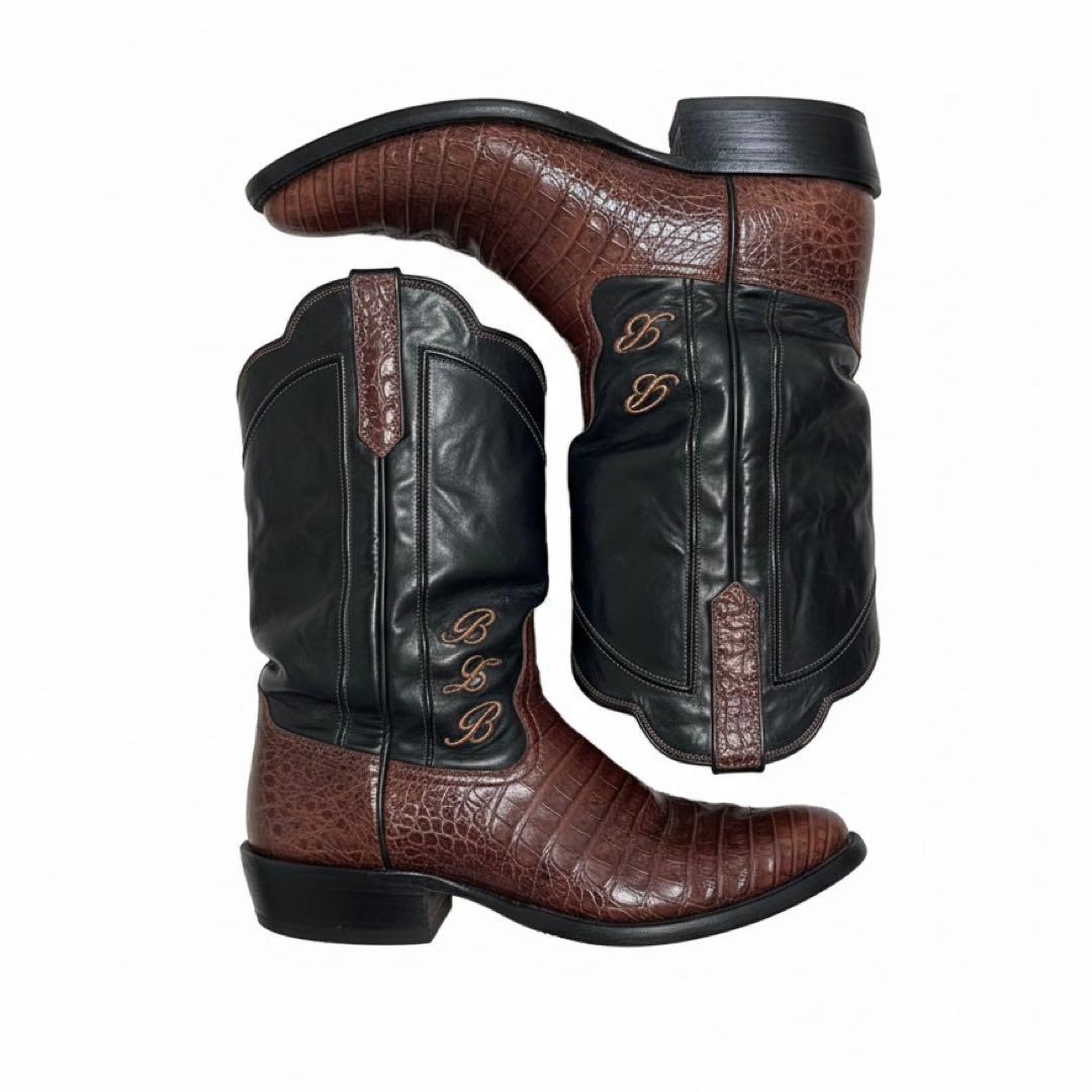 極希少】Rios of Mercedes カイマン ウエスタンブーツ - メルカリ