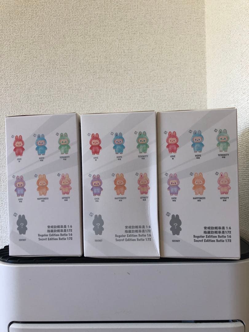 正規品・未開封】Labubu Big into Energy 3箱